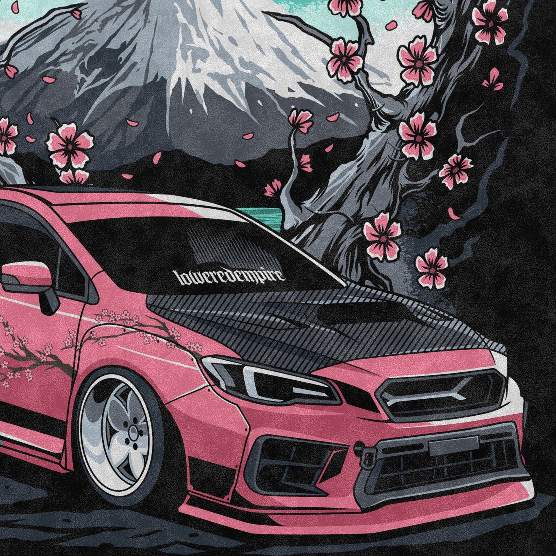 Wolf Subie Vintage Wash Midweight Tee - Shirts & Tops