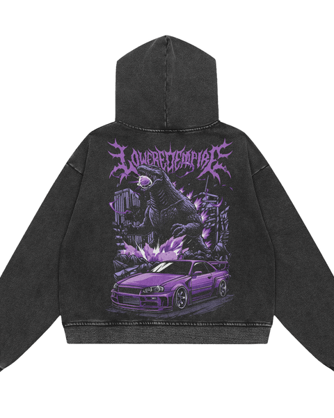 Skyline Acid Wash Premium Hoodie