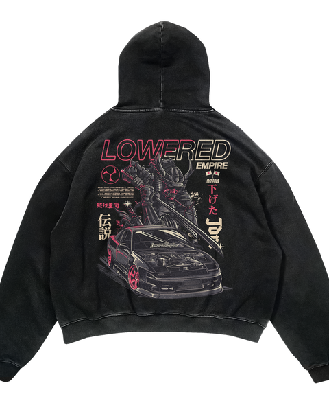 Samurai 240SX Acid Wash Premium Hoodie