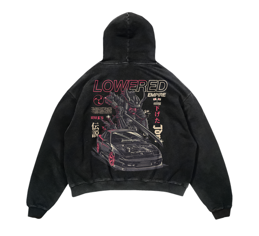Samurai 240SX Acid Wash Premium Hoodie