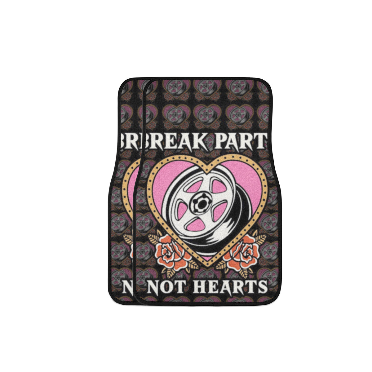 Broken Hearts Floor Mats