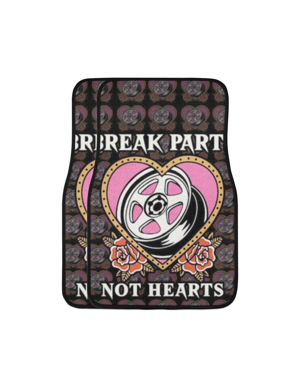Broken Hearts Floor Mats