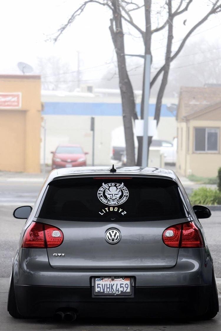 10"-16" Lowered Empire Logo Decal - Loweredempire