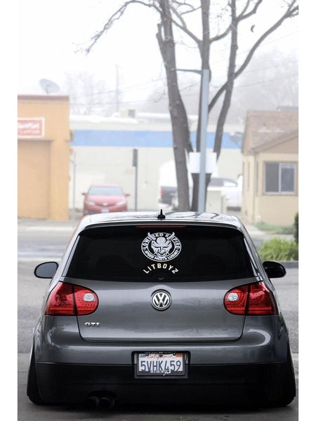 10"-16" Lowered Empire Logo Decal - Loweredempire