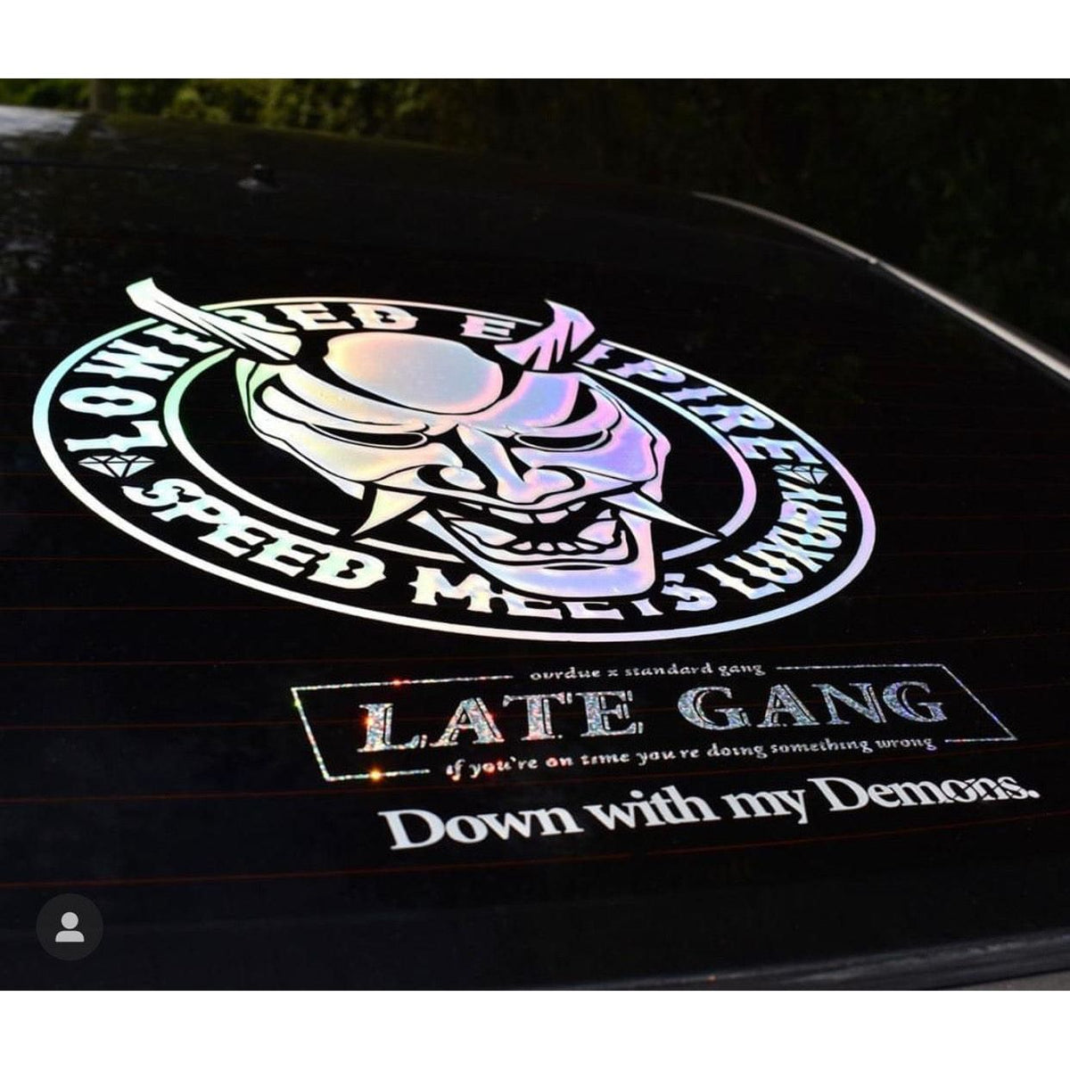 10"-16" Lowered Empire Logo Decal - Loweredempire