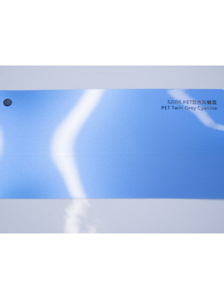 Glossy Twin Gray Cyanine