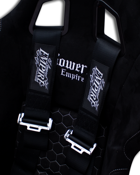 Lowered Empire Flamed Harness Belt- Black Pre Orders Ships 3.5th