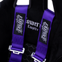 Lowered Empire Flamed Harness Belt- Purple
