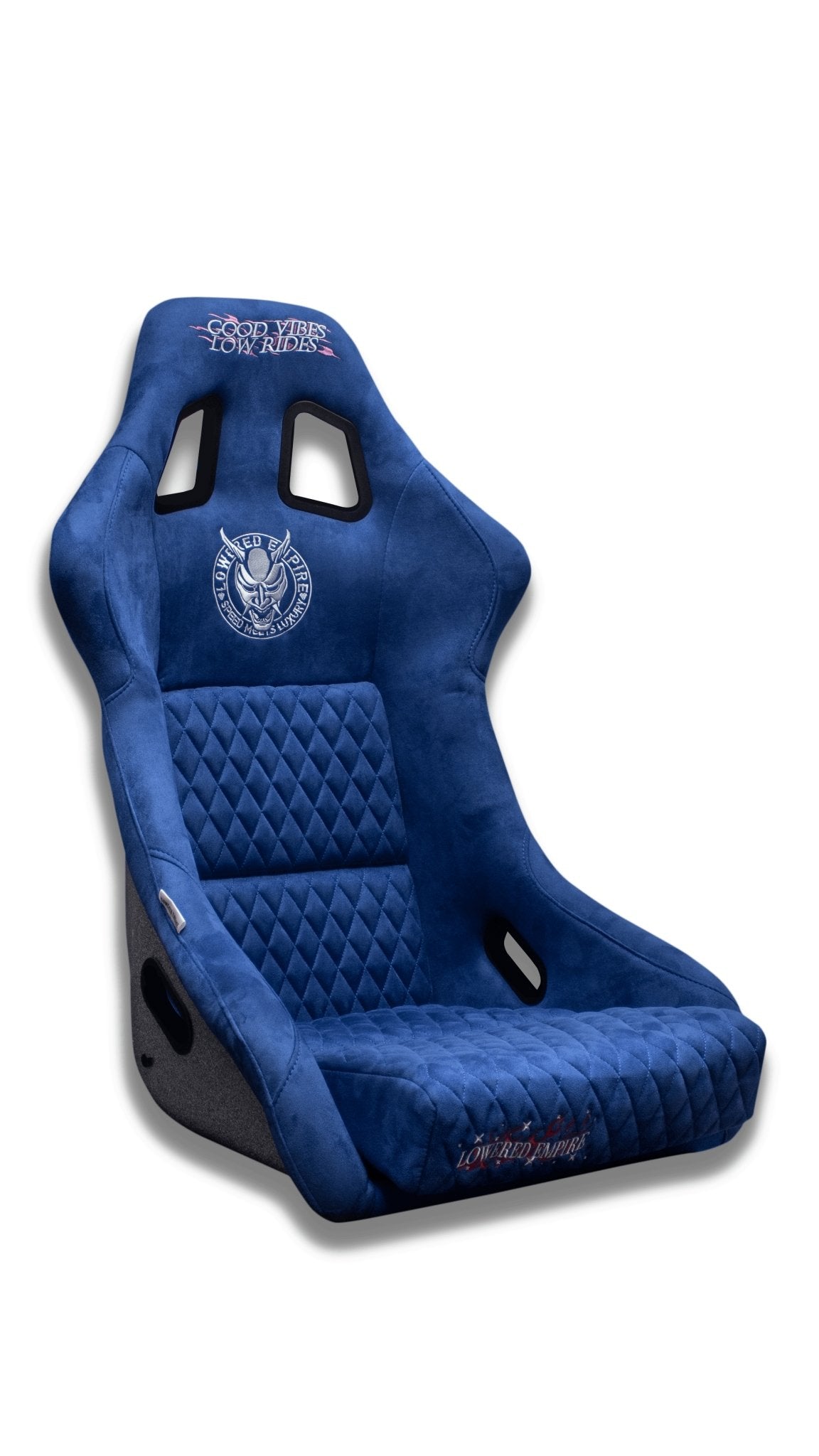 Blue Lowered Empire Bucket Seats Single - Loweredempire