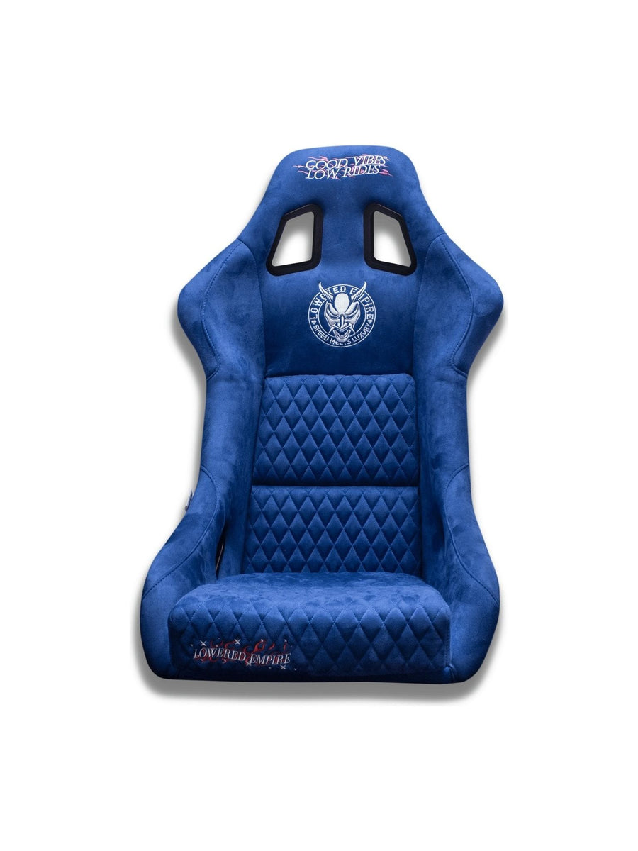 Blue Lowered Empire Bucket Seats Single - Loweredempire