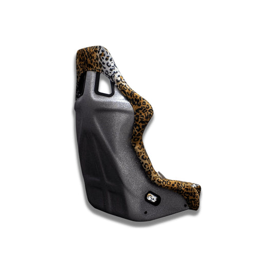 Cheetah Print Lowered Empire Bucket Seats Single - Loweredempire