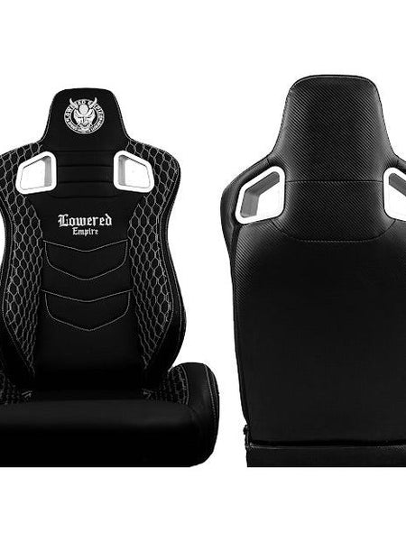 Custom Reclinable Lowered Empire Racing Seats Pair Driver & Passenger Pair - Loweredempire