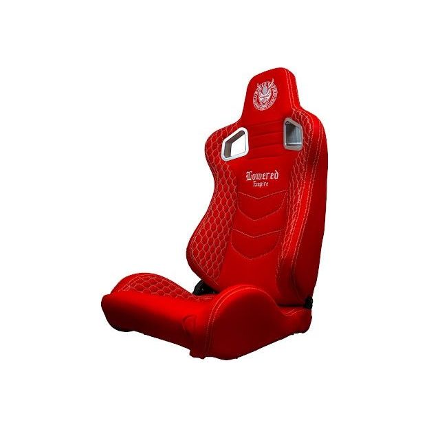Custom Reclinable Lowered Empire Racing Seats Pair Driver & Passenger Pair - Loweredempire