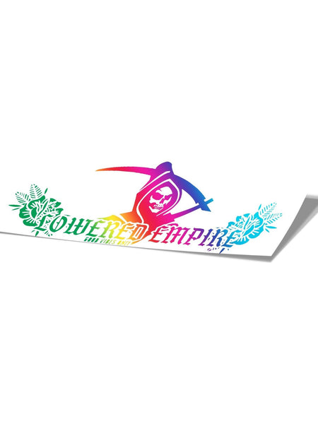 Grim Reaper Rose Traditional Banner 24” - Loweredempire