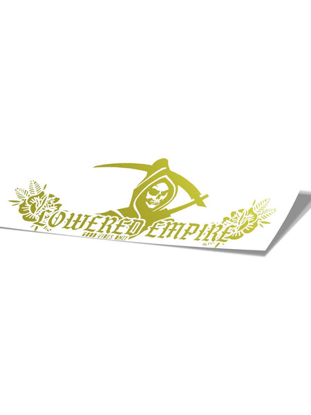 Grim Reaper Rose Traditional Banner 24” - Loweredempire