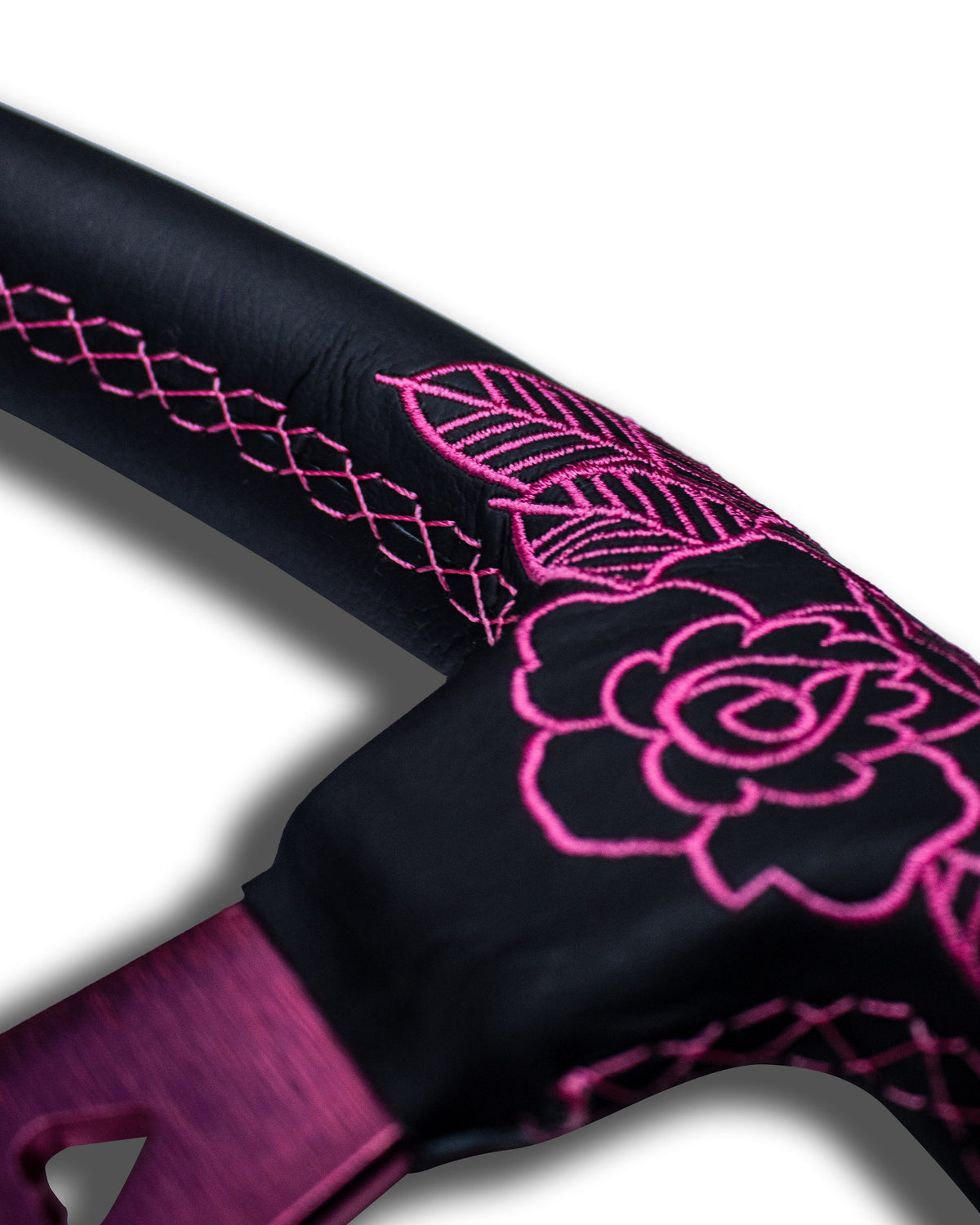 Pink Rose Steering Wheel Hearts Bracket PRE ORDER SHIPS 9/20th