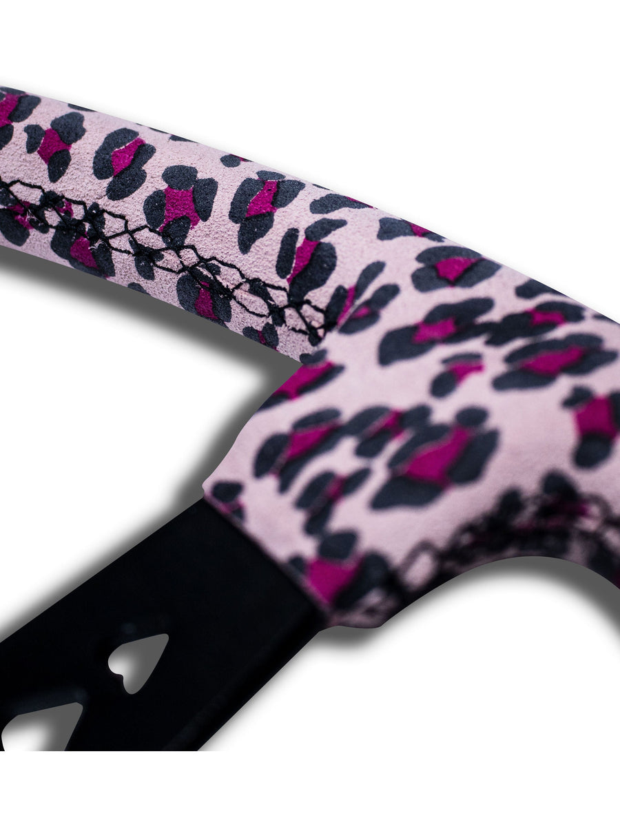 Pink Cheetah Hearts Lowered Empire Wheel