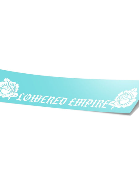 Lowered Empire Roses Decal 14" - Loweredempire