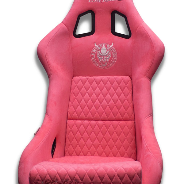Pink Lowered Empire Bucket Seats Single - Loweredempire