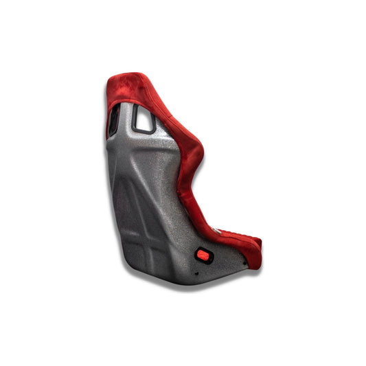 Red Lowered Empire Bucket Seats Single - Loweredempire