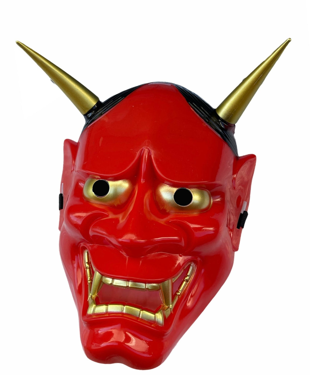 Red Oni Mask Plastic Mask - Loweredempire