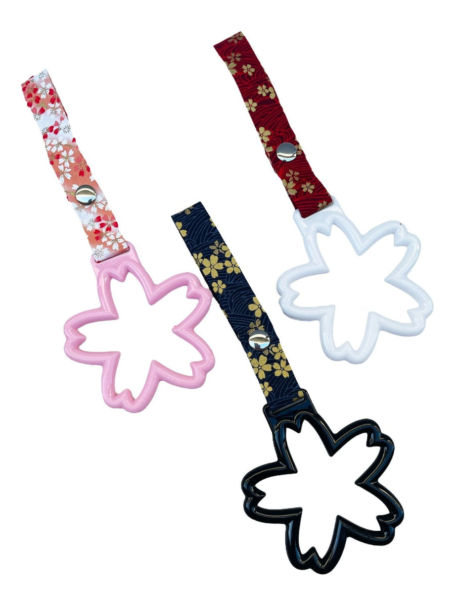 Sakura Flower Handle Tsurikawa - Loweredempire