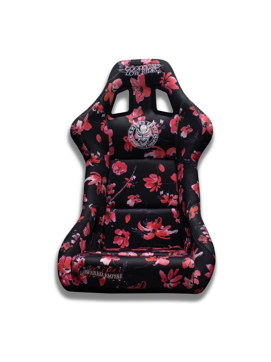 Sakura Flowers Lowered Empire Bucket Seats Single - Loweredempire