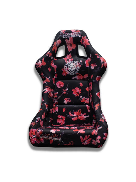Sakura Flowers Lowered Empire Bucket Seats Single - Loweredempire