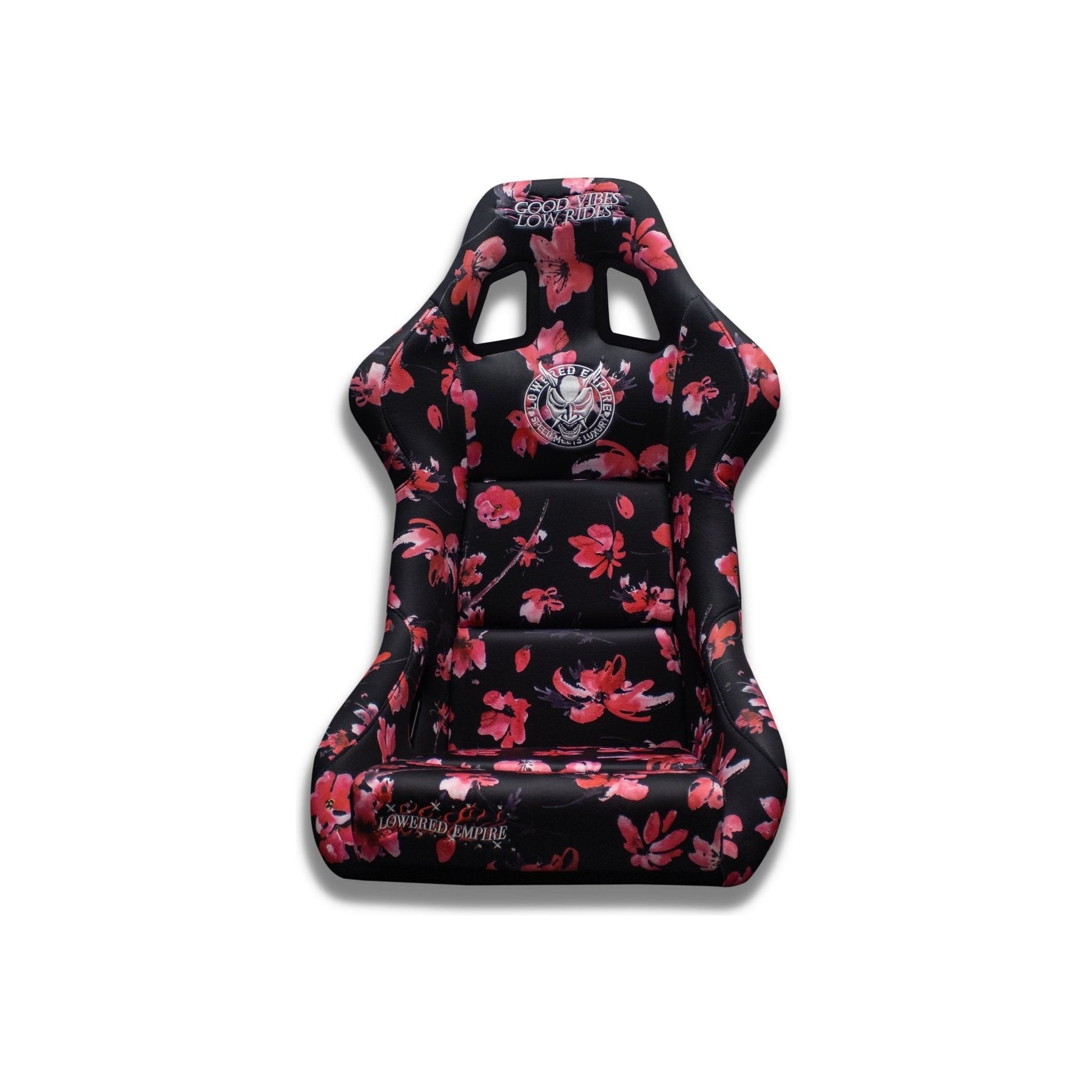 Sakura Flowers Lowered Empire Bucket Seats Single - Loweredempire