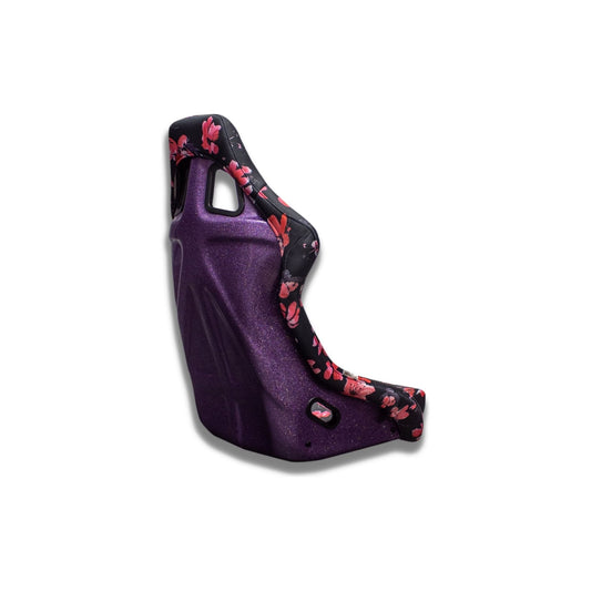 Sakura Flowers Lowered Empire Bucket Seats Single - Loweredempire