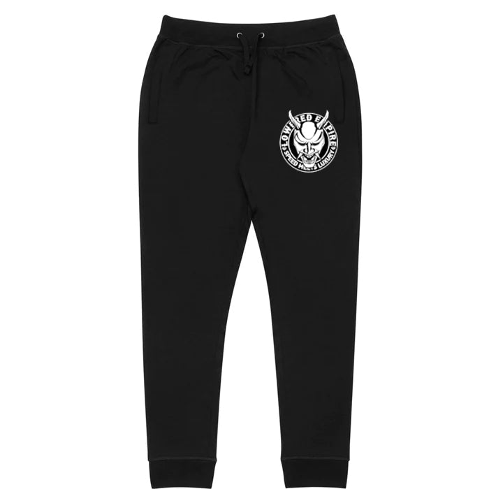 Slim Fit Joggers Flames - Loweredempire
