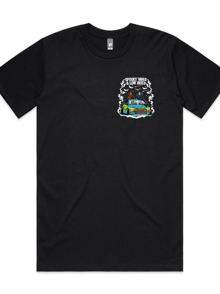 Spooky Vibes And Low Rides Tee - Loweredempire