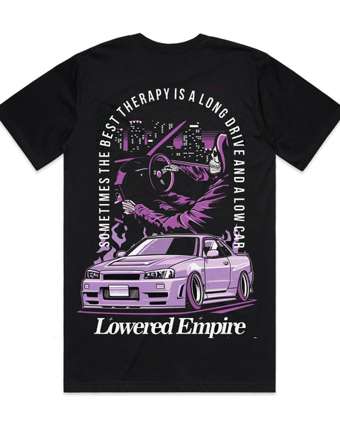 Therapy Night Drives Premium Tee - Loweredempire