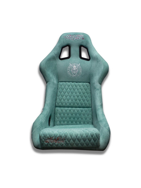 Turquoise Blue Lowered Empire Bucket Seats Single - Loweredempire